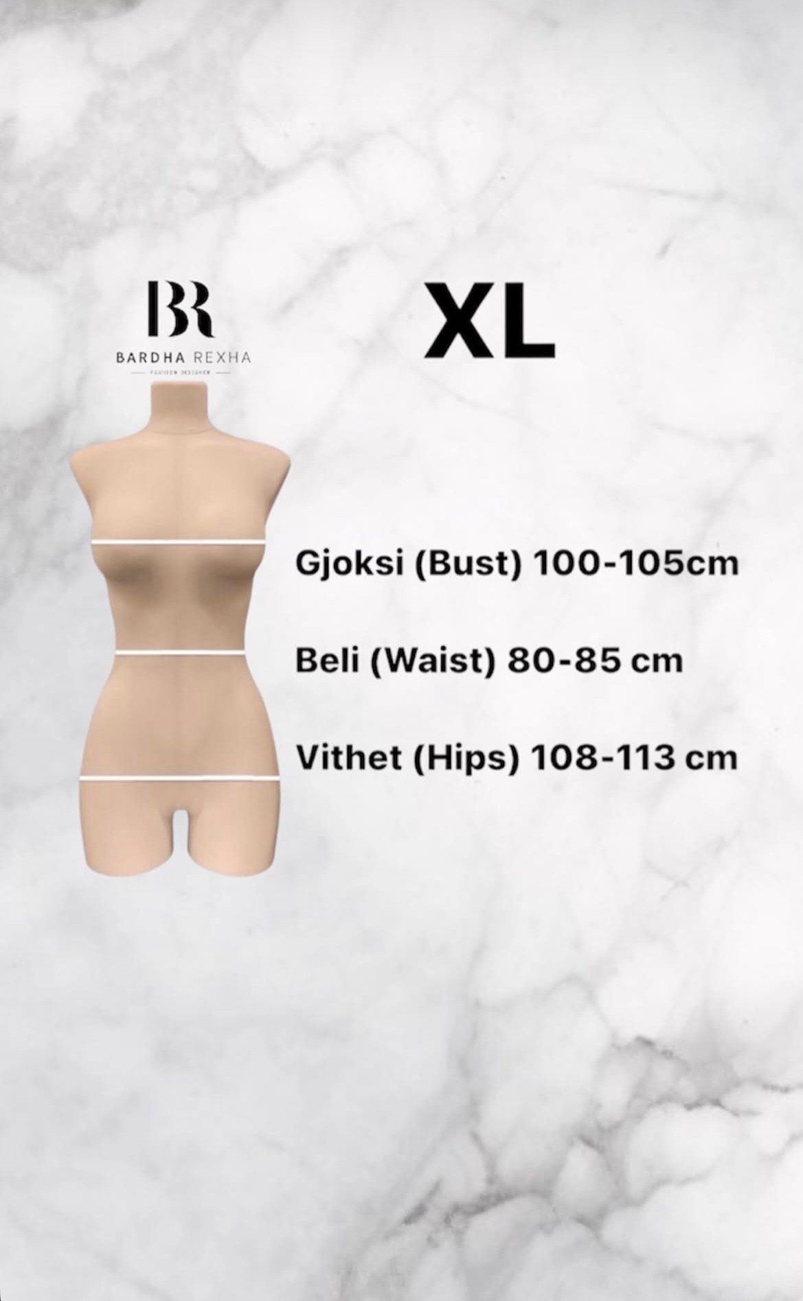 BARDHA REXHA Size XL